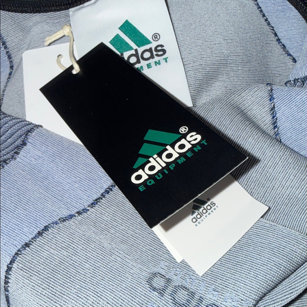 NWT $100 adidas W Equipment Bodysuits Blue Black - Picture 11 of 11